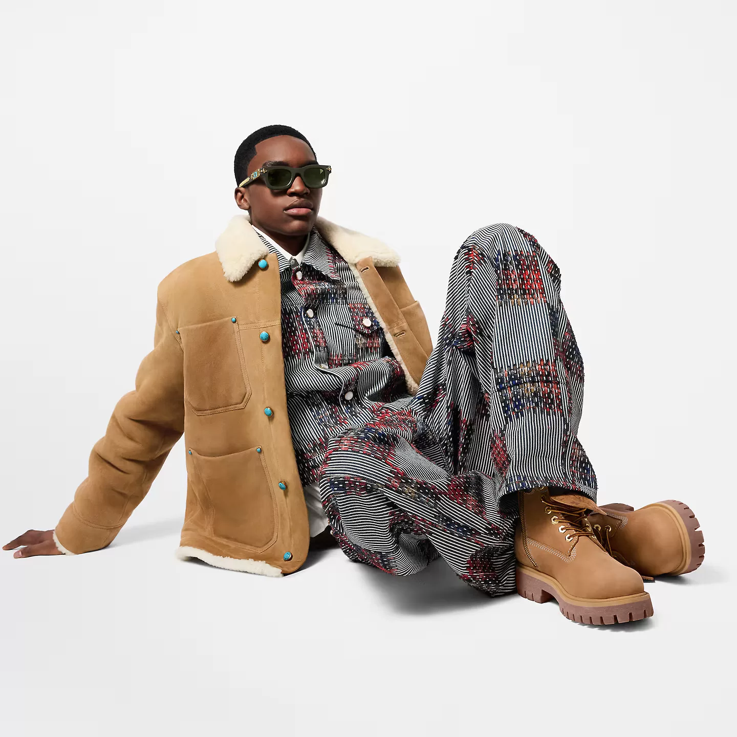 Mythick.ru Louis Vuitton 1AD74X LV x Timberland Ankle Boot