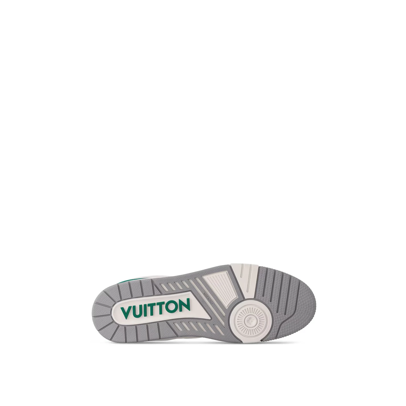 Lv belts replica Louis Vuitton 1ADHRI LV Trainer Sneaker Borneo Green