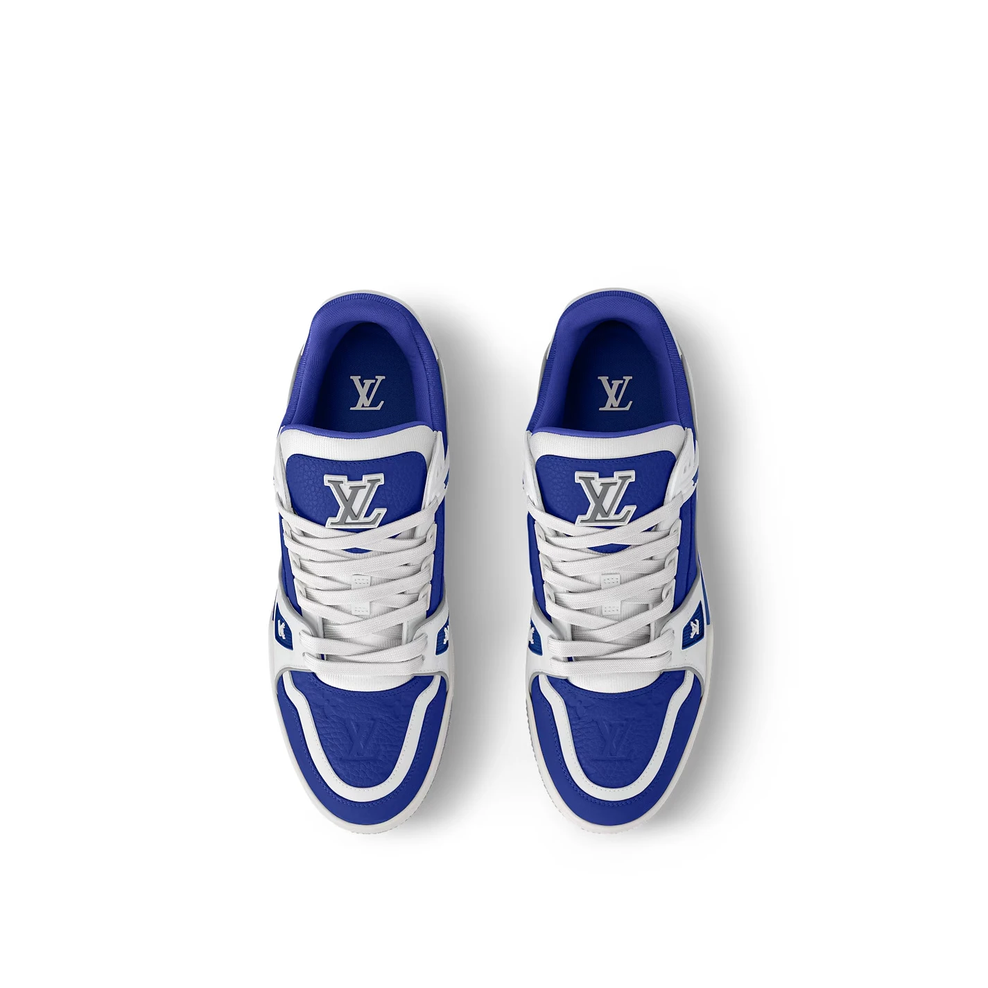 Replica bags lv Louis Vuitton 1ADHS2 LV Trainer Sneaker Gaston Blue