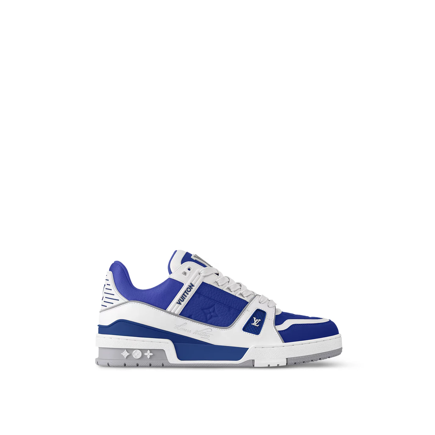 Louis Vuitton 1ADHS2 LV Trainer Sneaker Gaston Blue