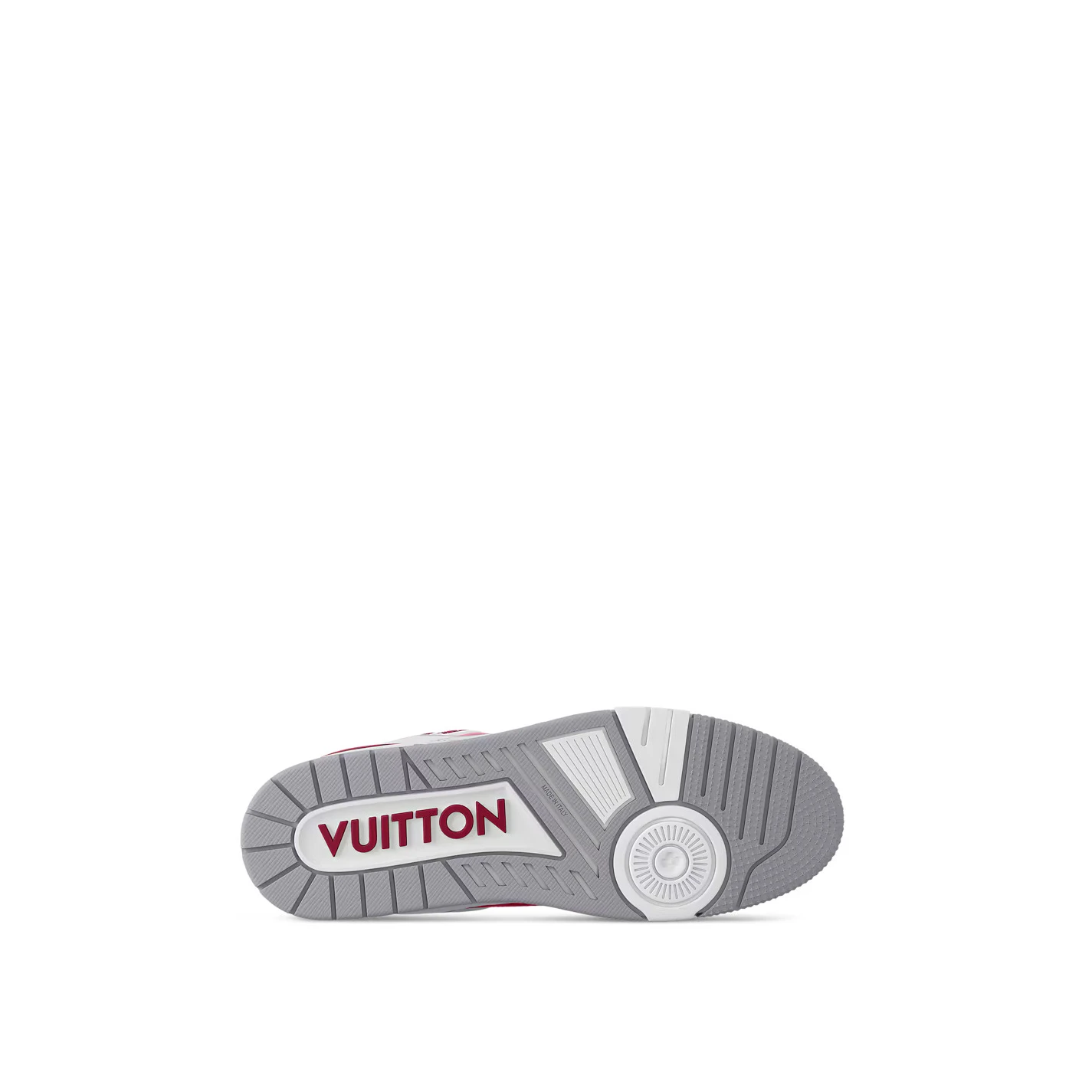 Mythick Louis Vuitton 1ADHT6 LV Trainer Sneaker Sari Red