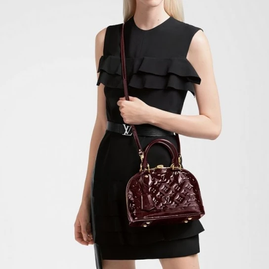 Replica bag Louis Vuitton Alma BB Red M90174 Pink M50415 Burgundy M91678 Black M90063 Cherry M90259