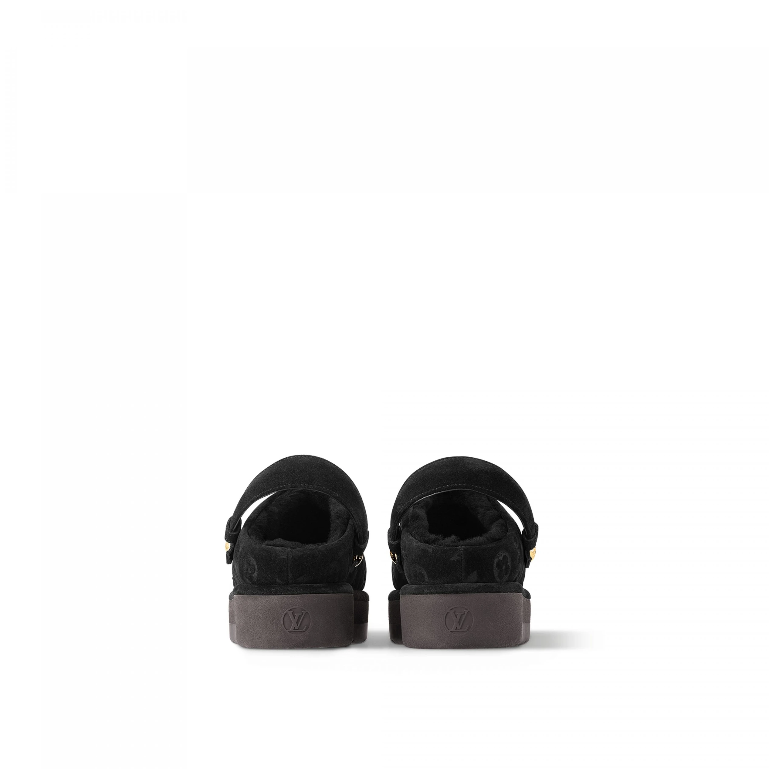 Louis vuitton locations Louis Vuitton Aspen Platform Clog Black 1ACHW9