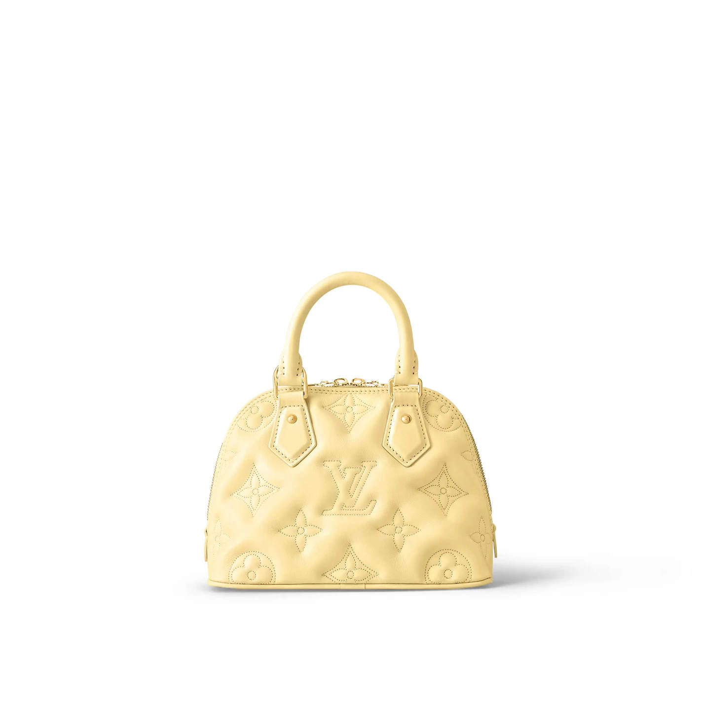 Lv belts replica Louis Vuitton Banana Yellow M59821 Alma BB