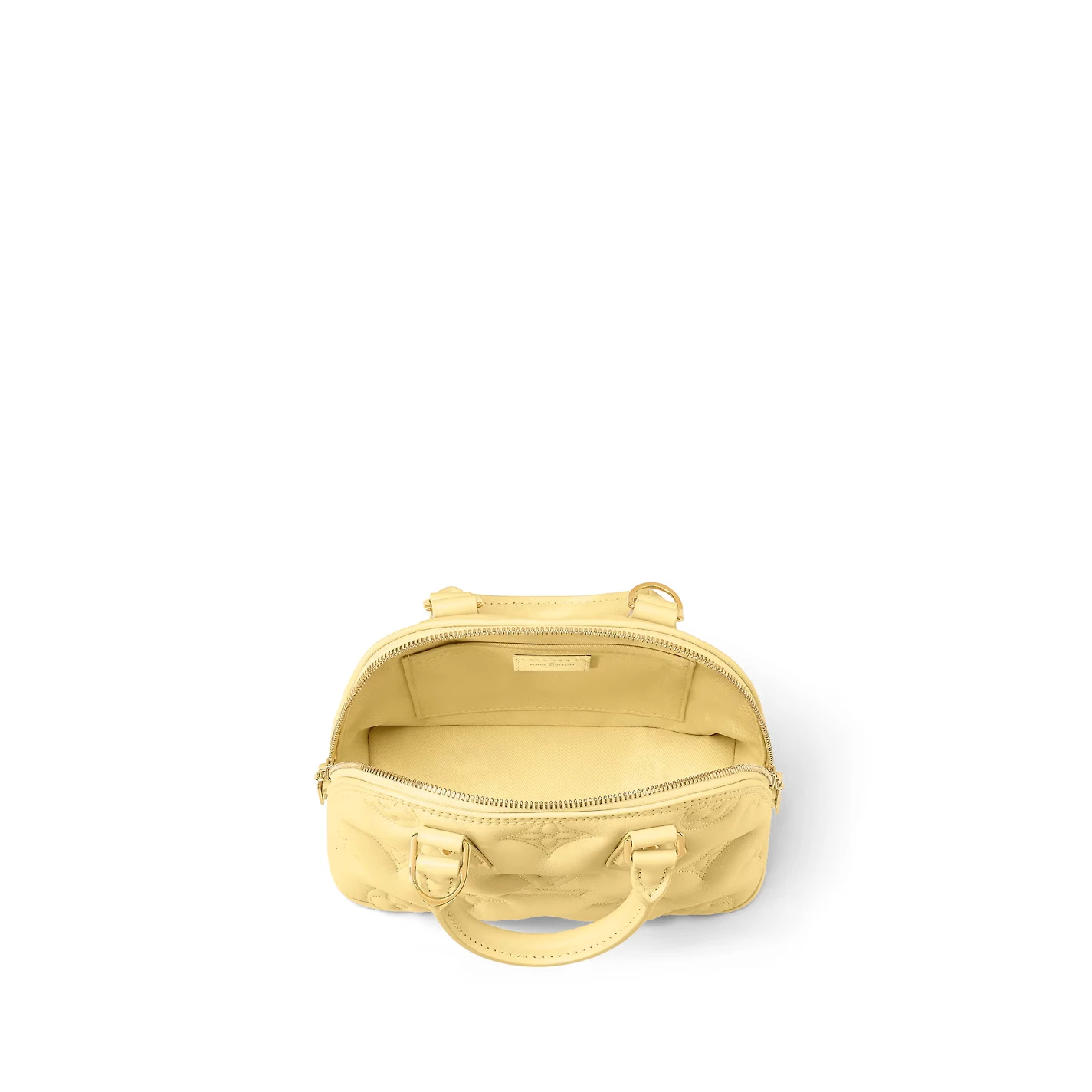 Lv belts replica Louis Vuitton Banana Yellow M59821 Alma BB