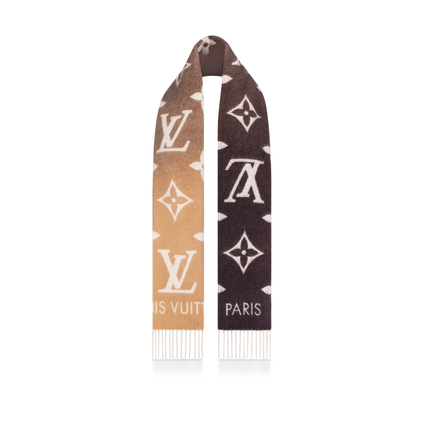 Mythick ru Louis Vuitton Beige M73675 Reykjavik Gradient Scarf