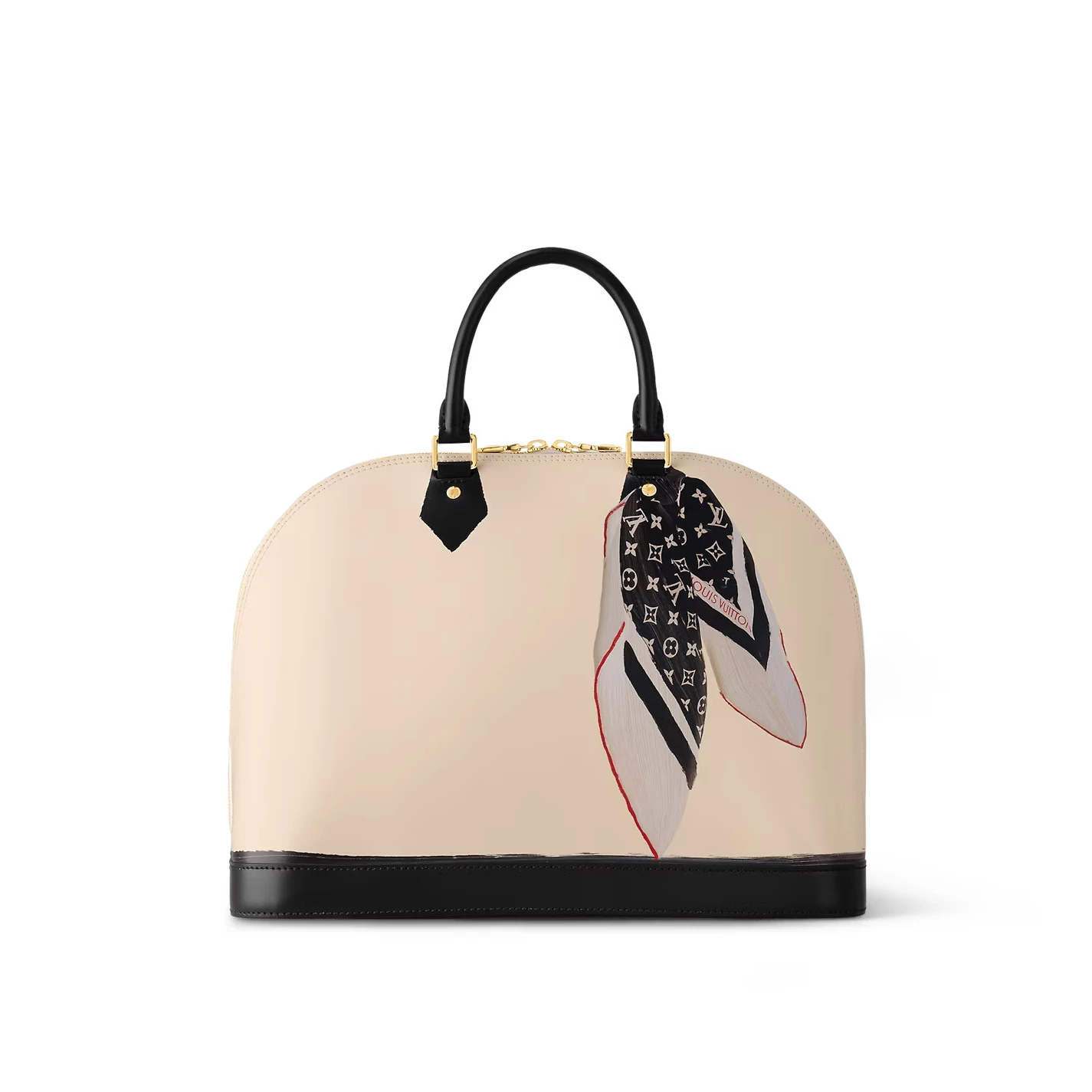 Louis vuitton locations Louis Vuitton Beige Black M23598 Alma GM