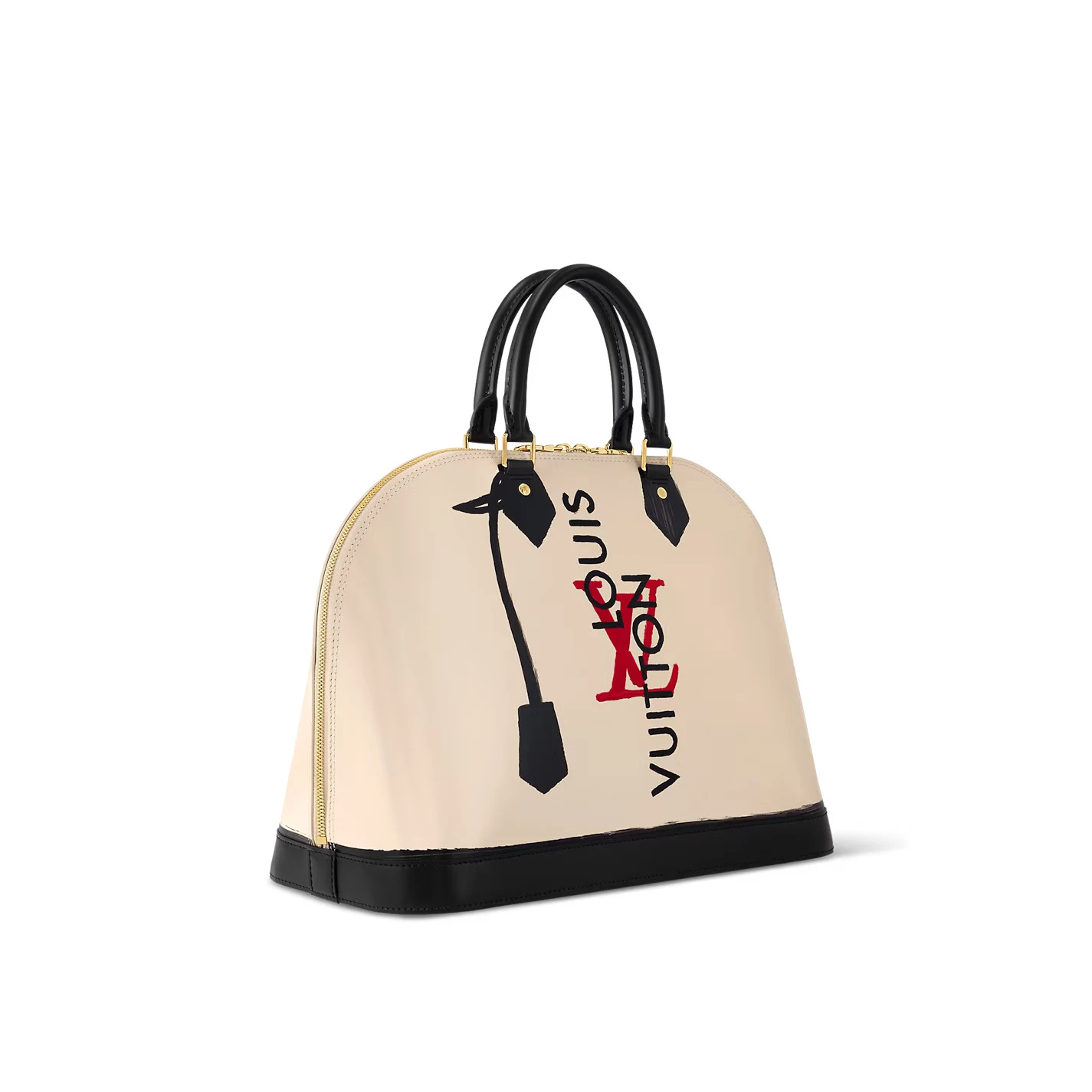 Louis vuitton locations Louis Vuitton Beige Black M23598 Alma GM