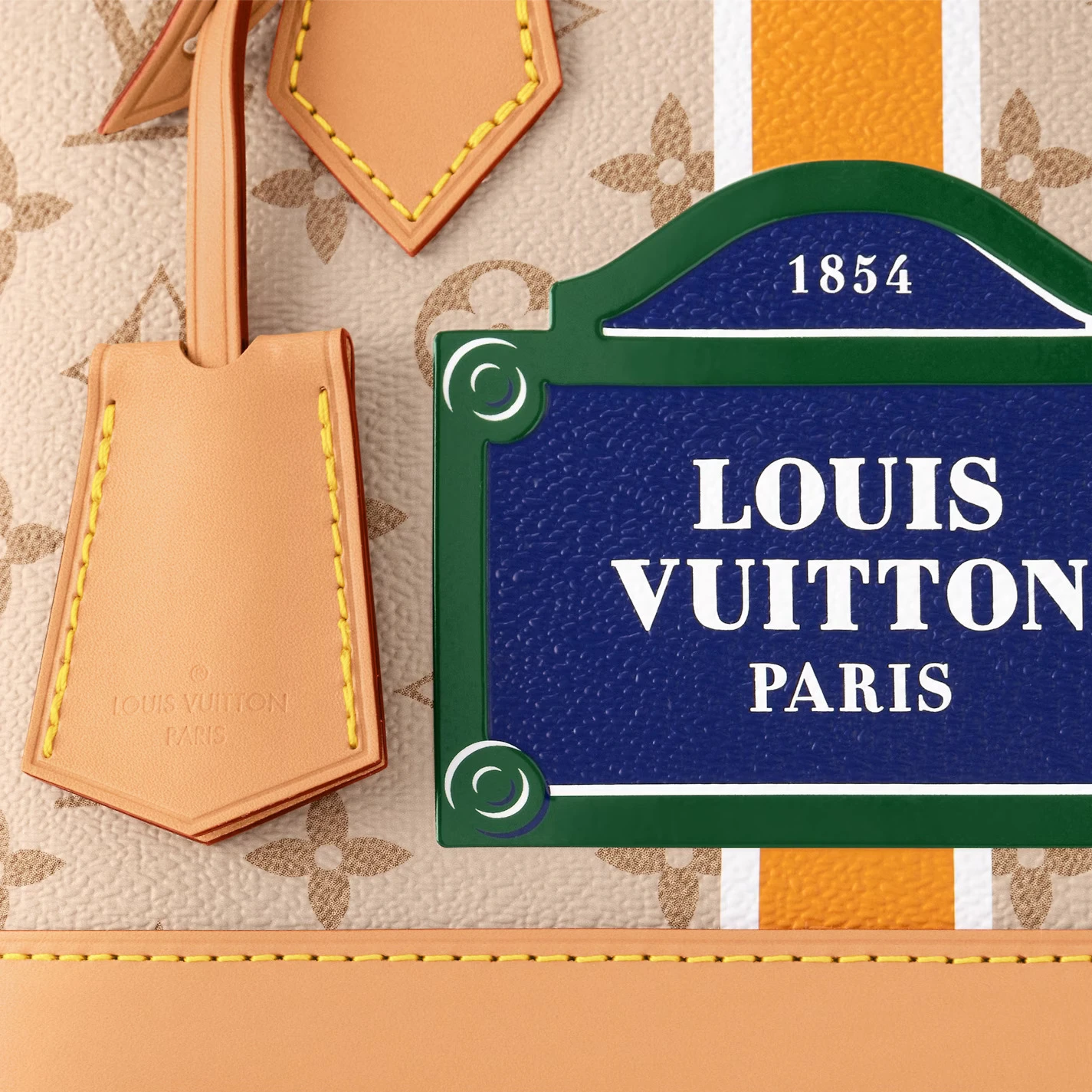 Replica bags lv Louis Vuitton Beige Ocher M23502 Alma BB