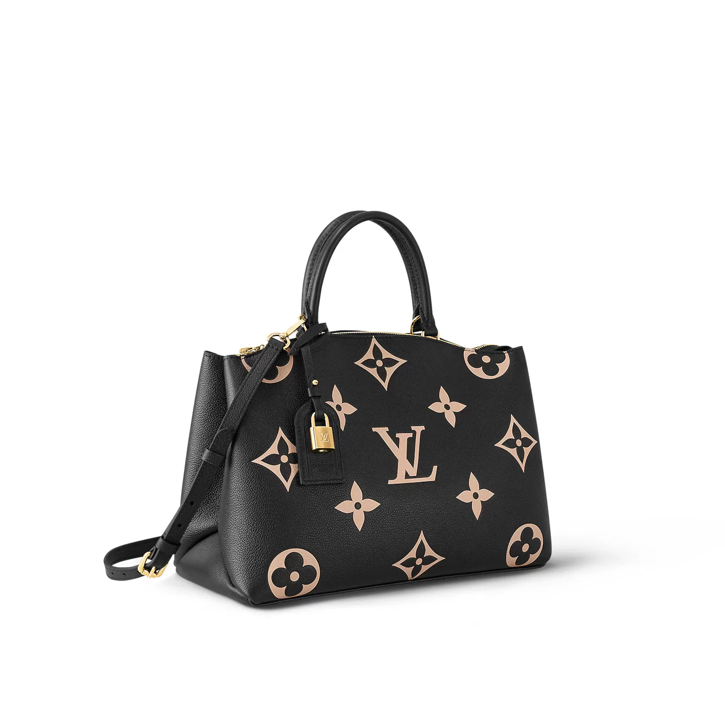 Replica bags lv Louis Vuitton Bicolor Monogram Empreinte Leather M45842 Grand Palais