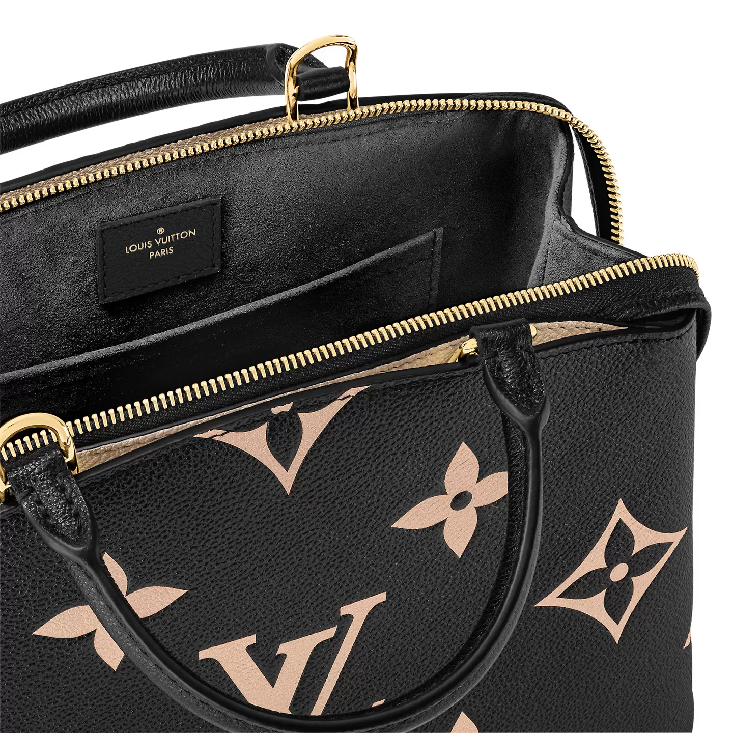 Mythick ru Louis Vuitton Bicolor Monogram Empreinte Leather M58913 Petit Palais