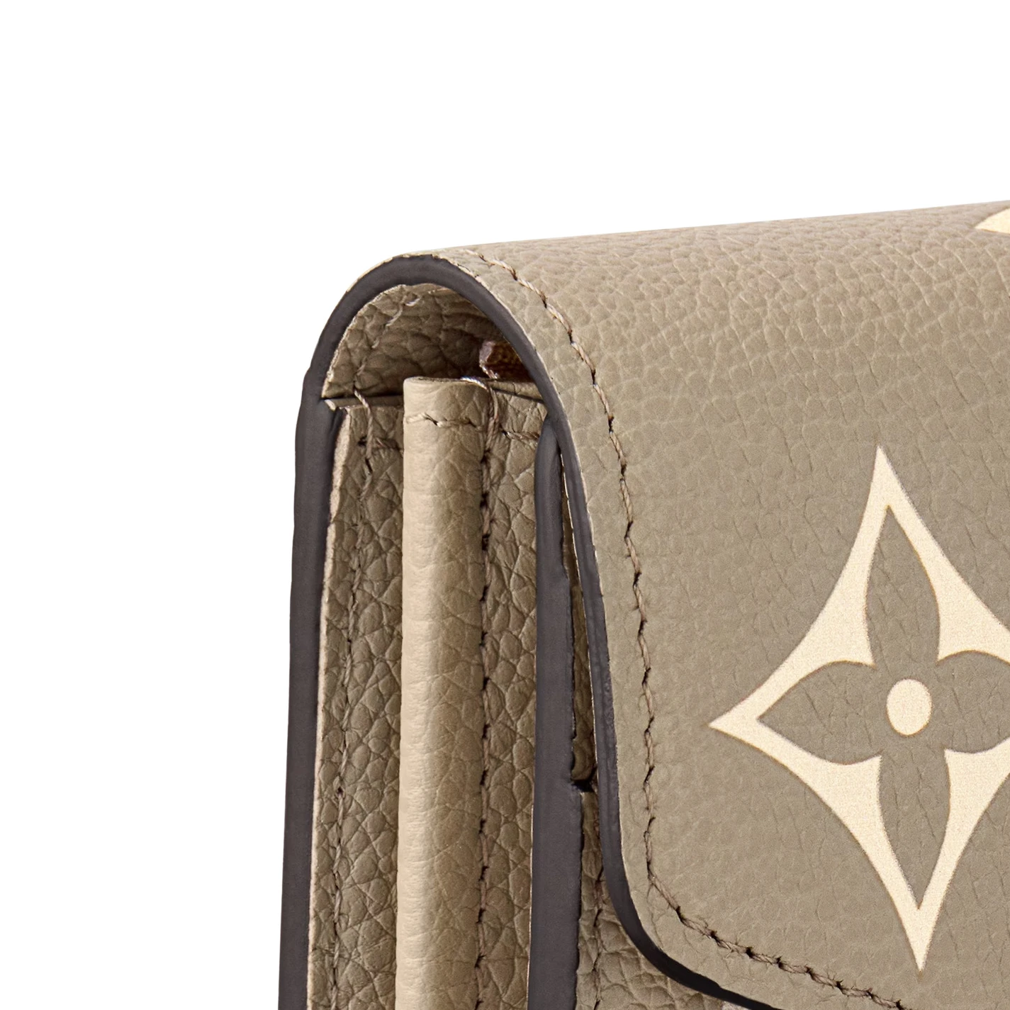 Lv belts replica Louis Vuitton Bicolor Monogram Empreinte Leather M81049 Sarah Wallet