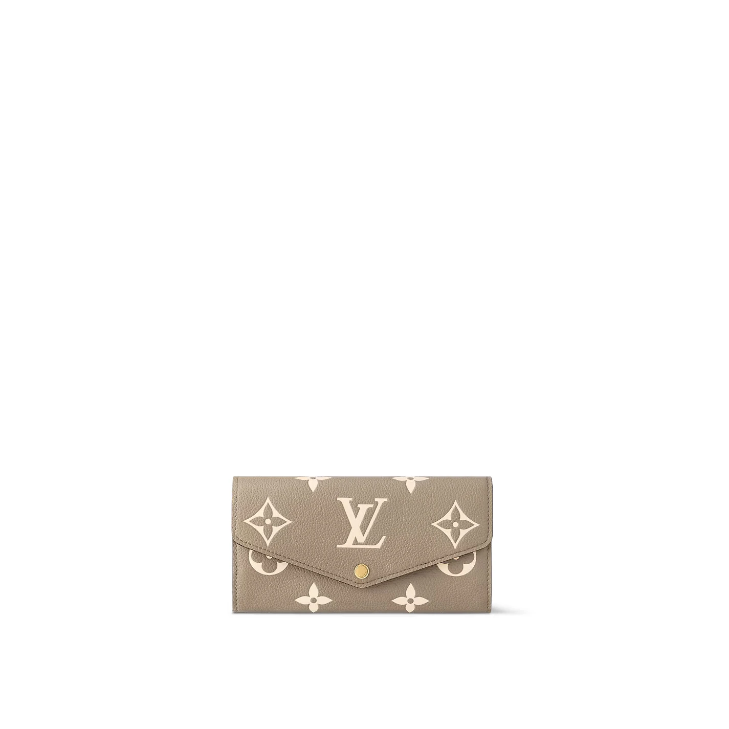 Louis Vuitton Bicolor Monogram Empreinte Leather M81049 Sarah Wallet