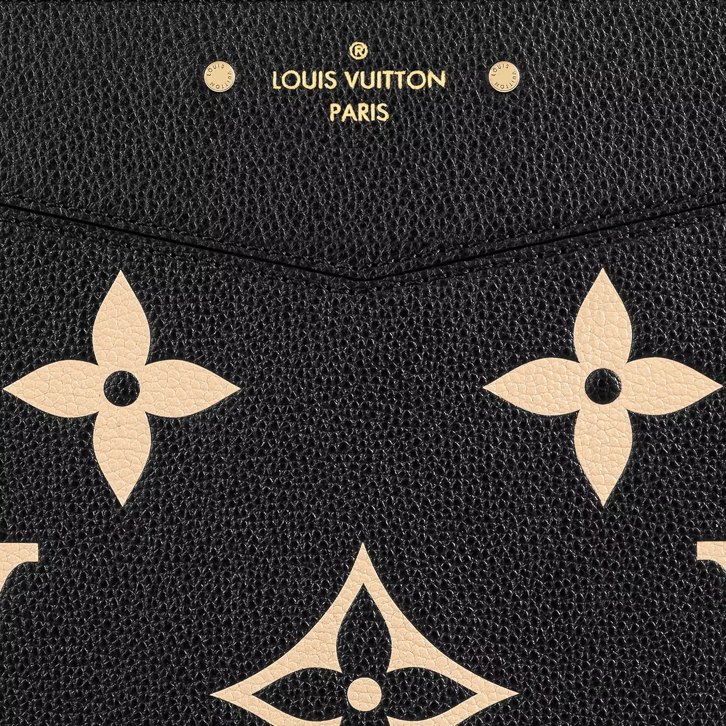 Louis vuitton locations Louis Vuitton Bicolor Monogram Empreinte Leather M81292 Daily Pouch