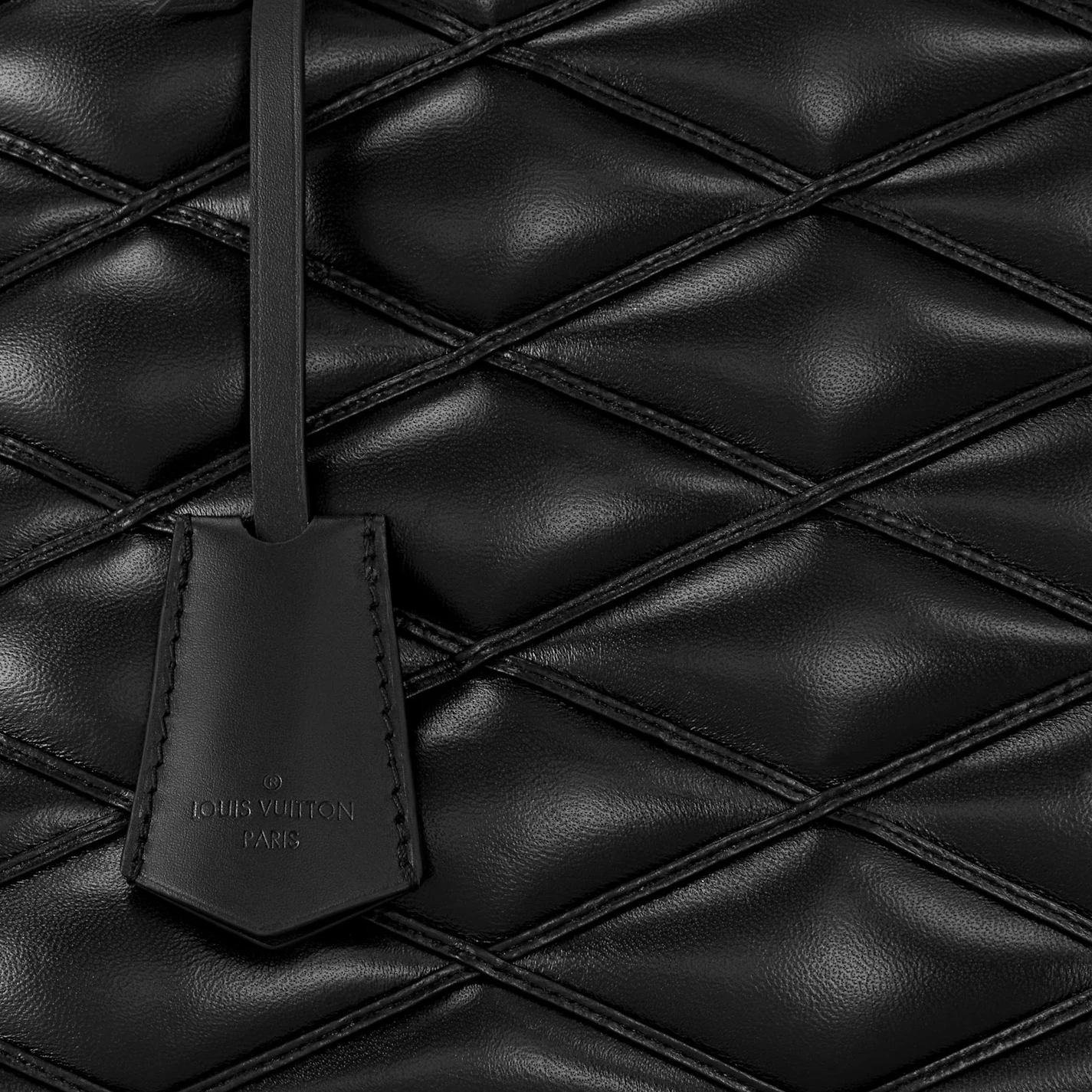 Replica bag Louis Vuitton Black Lamb leather M23688 Alma PM