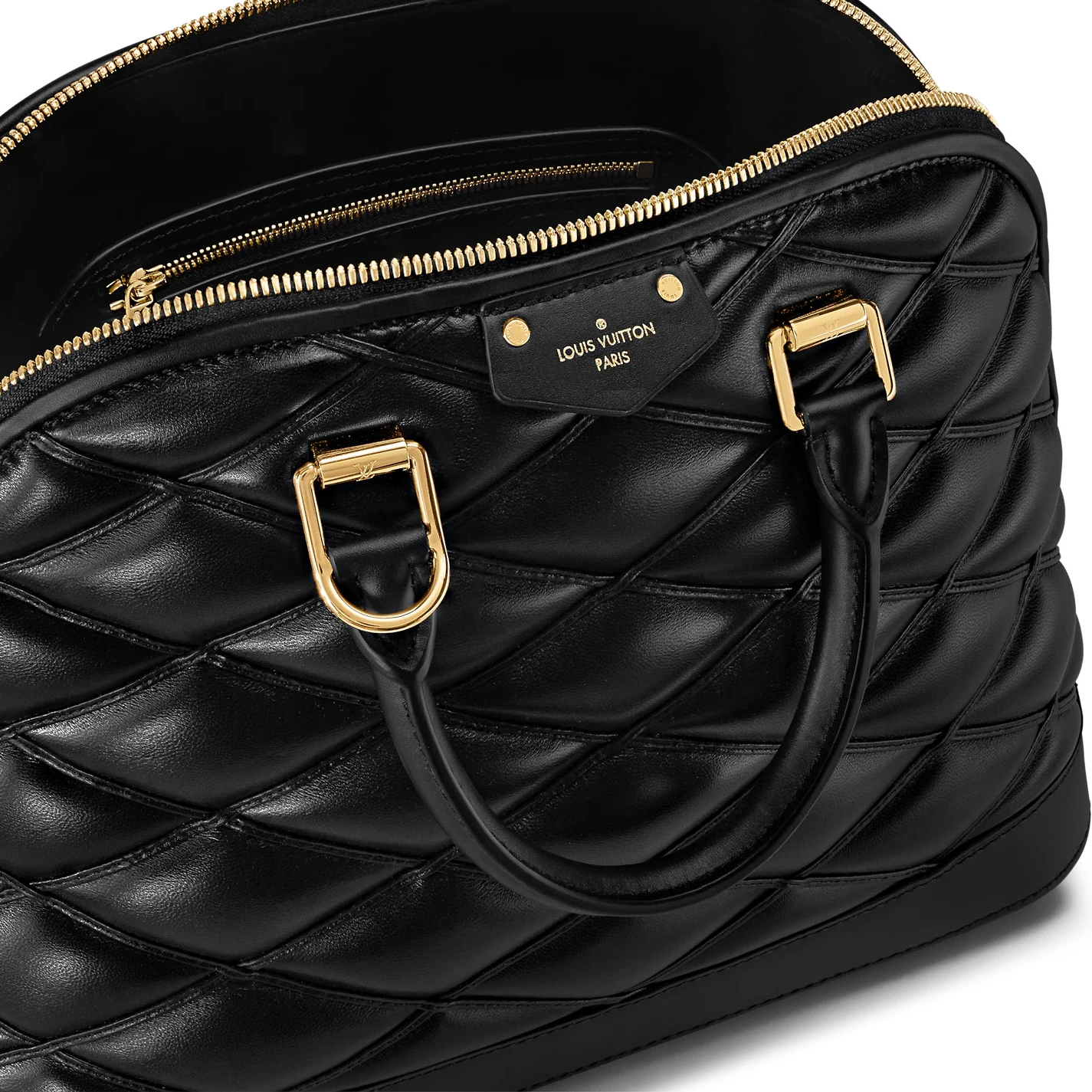Replica bag Louis Vuitton Black Lamb leather M23688 Alma PM