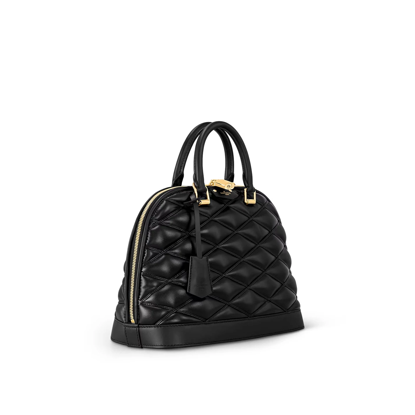 Replica bag Louis Vuitton Black Lamb leather M23688 Alma PM