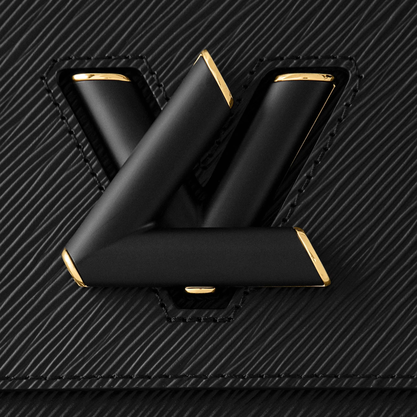 Replica bags Louis Vuitton Black M21117 Twist MM