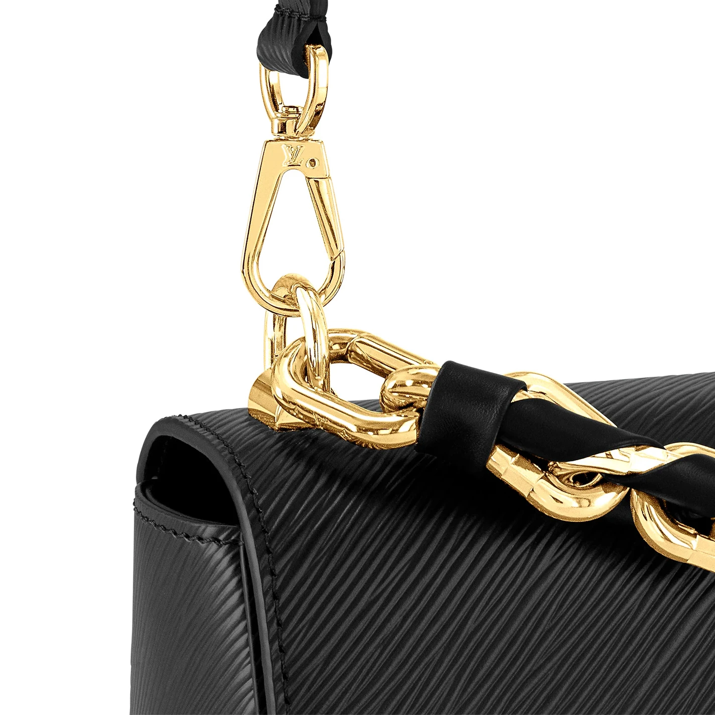 Replica bags Louis Vuitton Black M21772 Twist MM