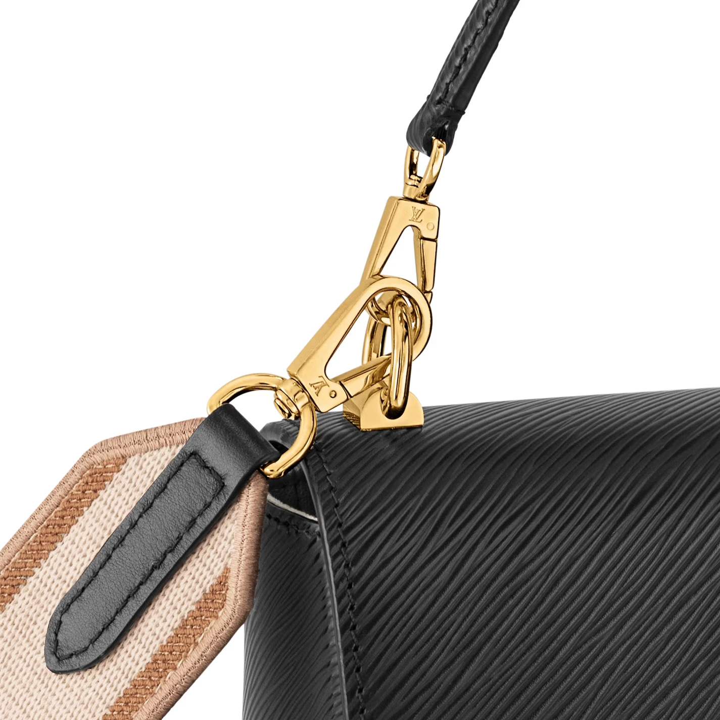 Replica bags Louis Vuitton Black M22782 Twist MM