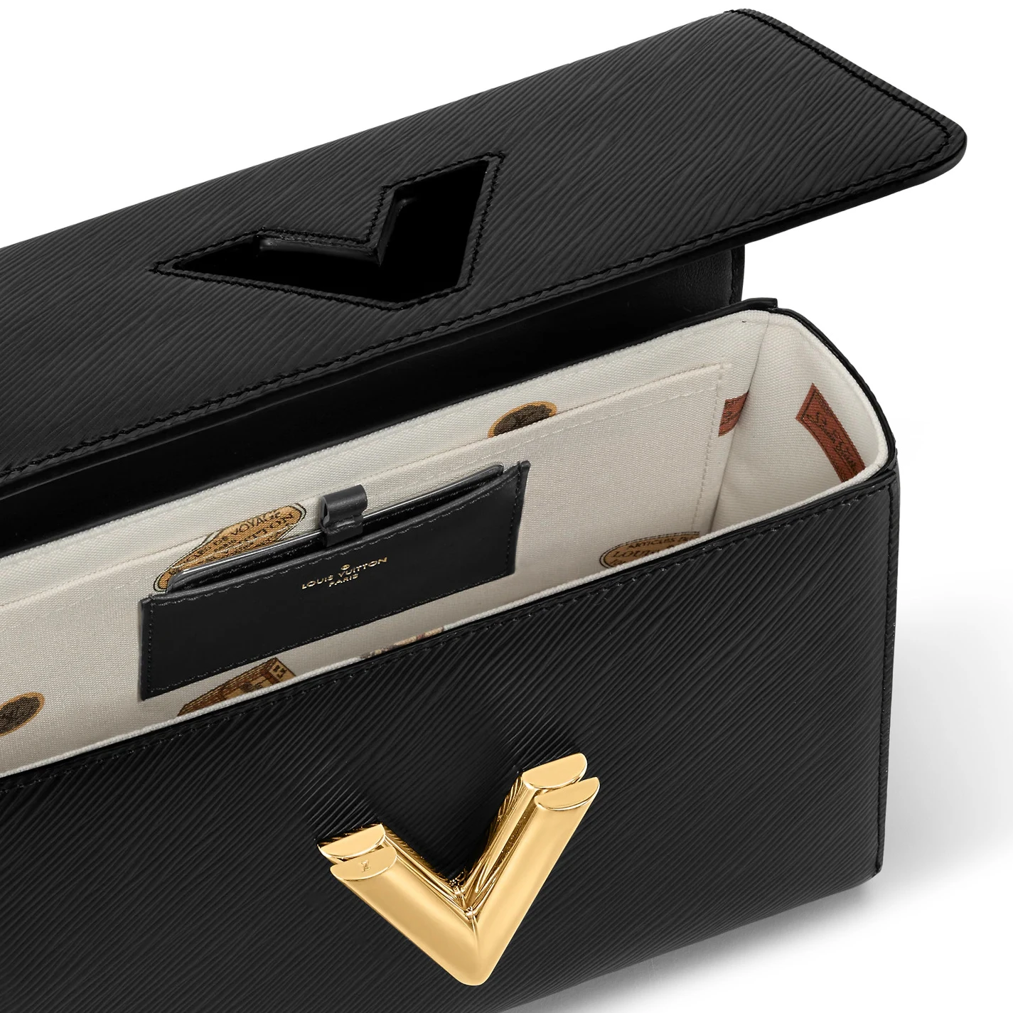 Replica bags Louis Vuitton Black M22782 Twist MM