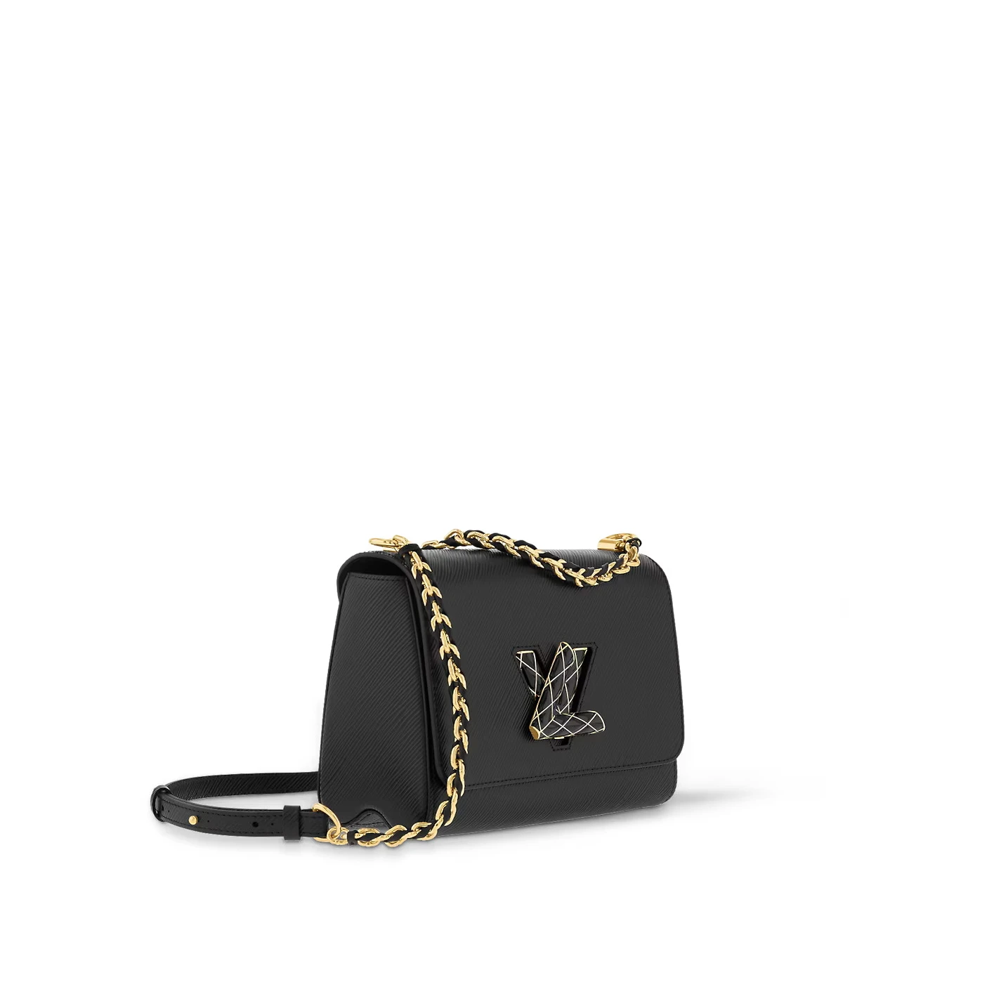 Lv belts replica Louis Vuitton Black M23267 Twist MM