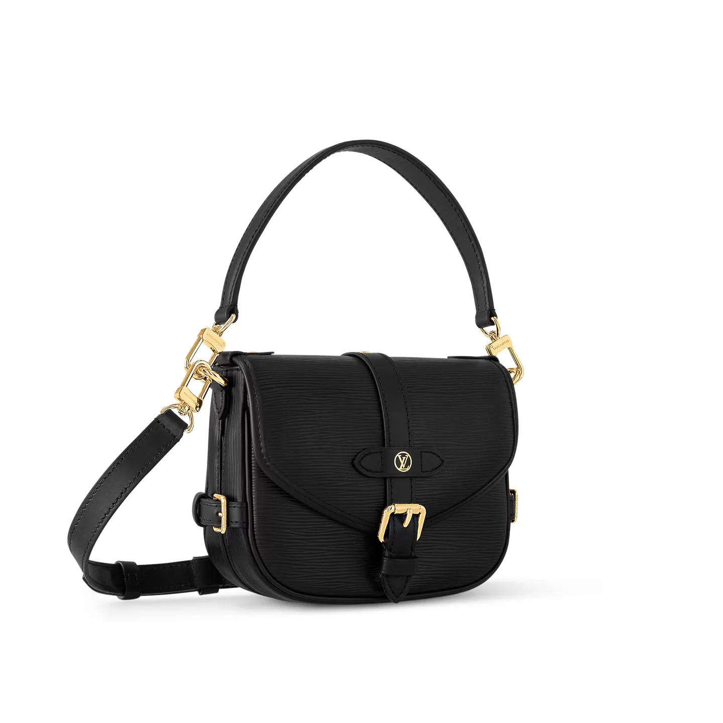 Replica bags Louis Vuitton Black M23469 Saumur BB
