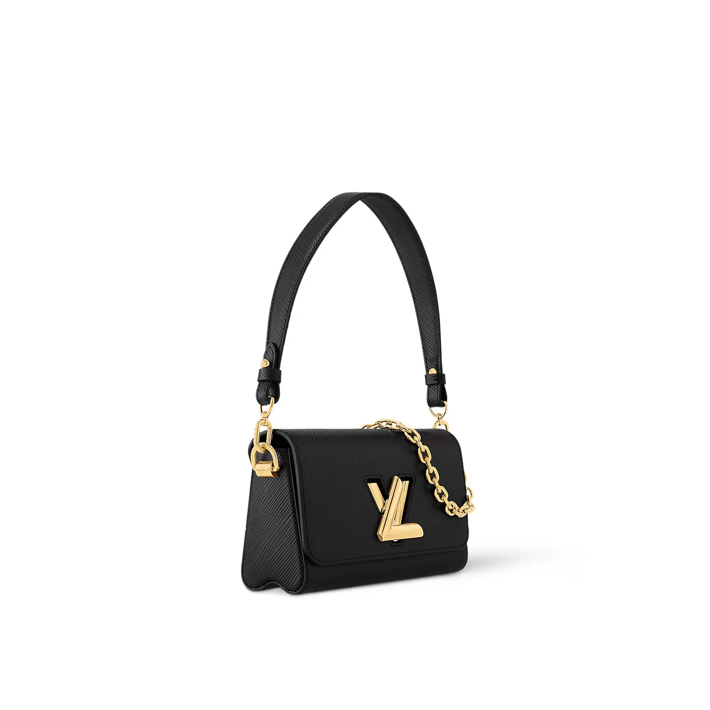 Replica bags lv Louis Vuitton Black M24549 Twist West