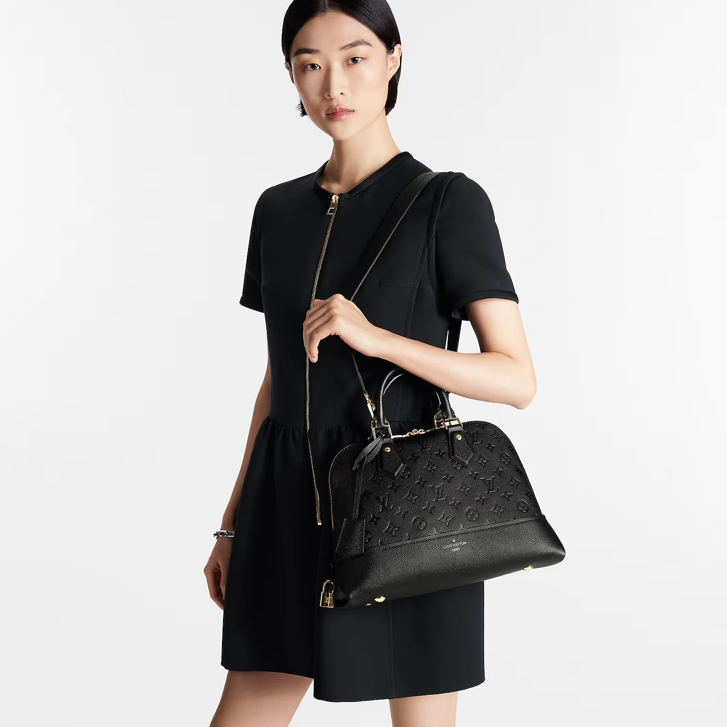 Replica bags lv Louis Vuitton Black M44832 Neo Alma PM