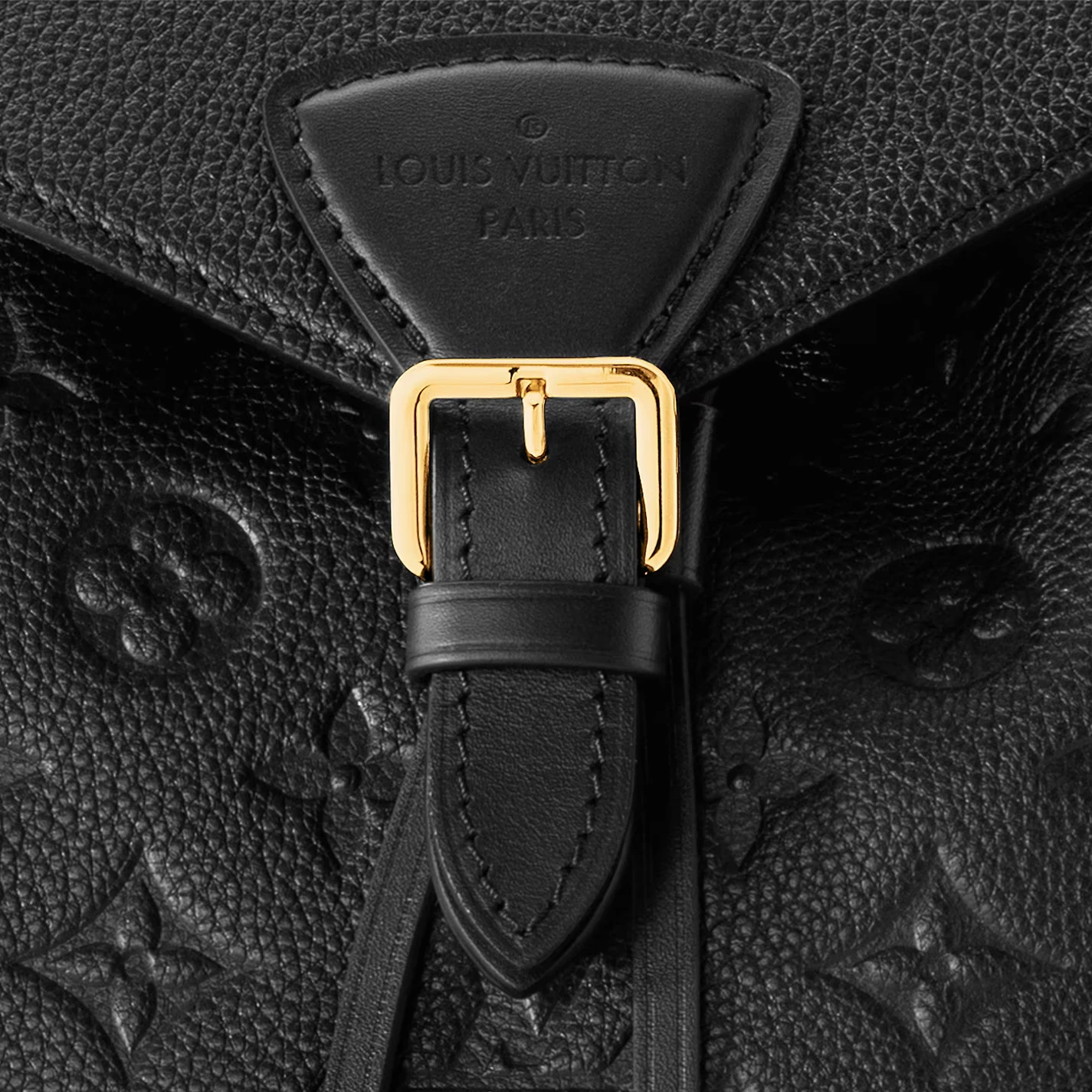 Replica bags lv Louis Vuitton Black M45205 Montsouris Backpack