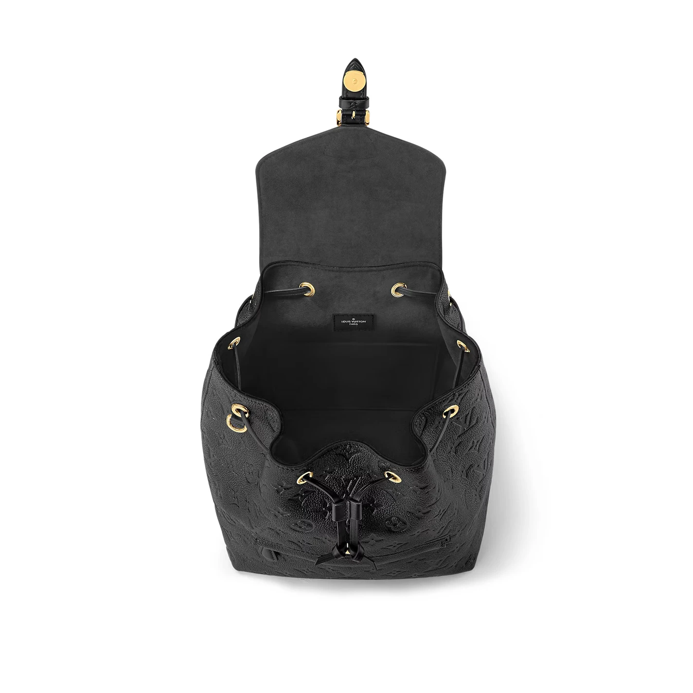 Replica bags lv Louis Vuitton Black M45205 Montsouris Backpack