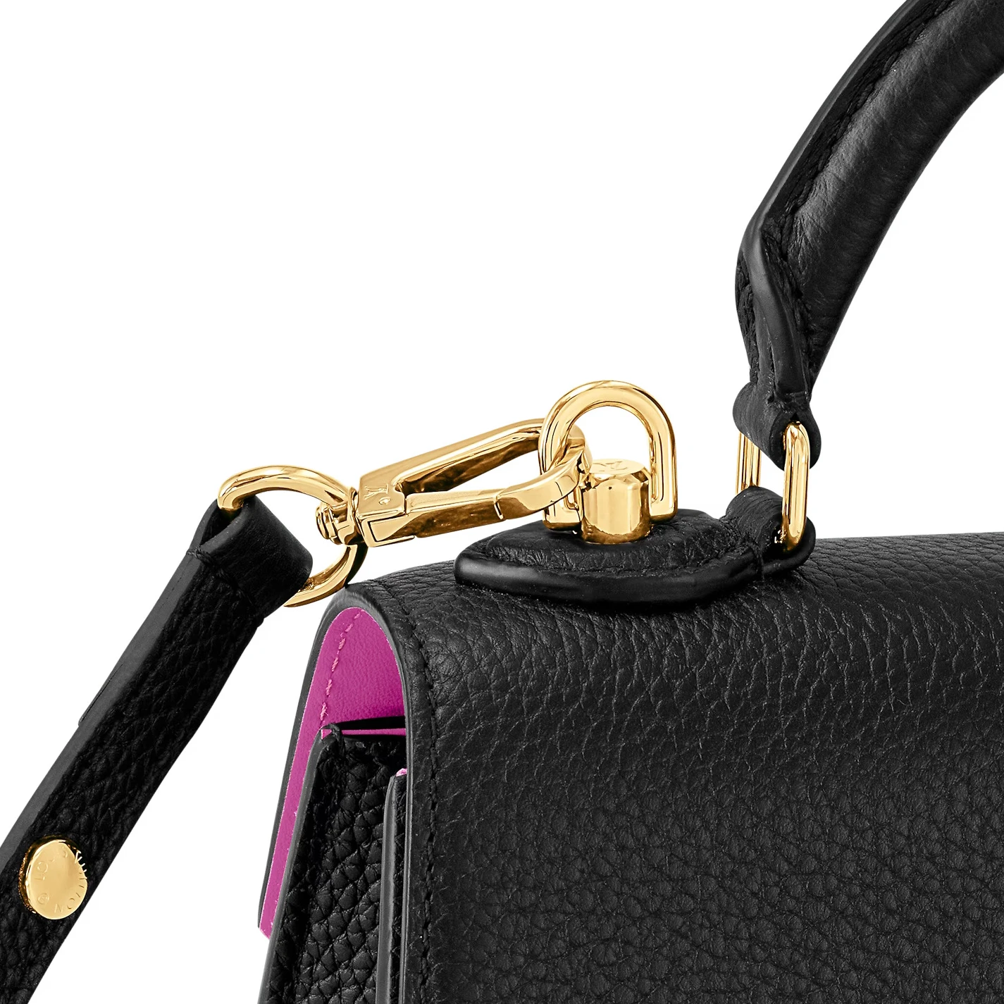 Lv belts replica Louis Vuitton Black M57093 Twist One Handle PM