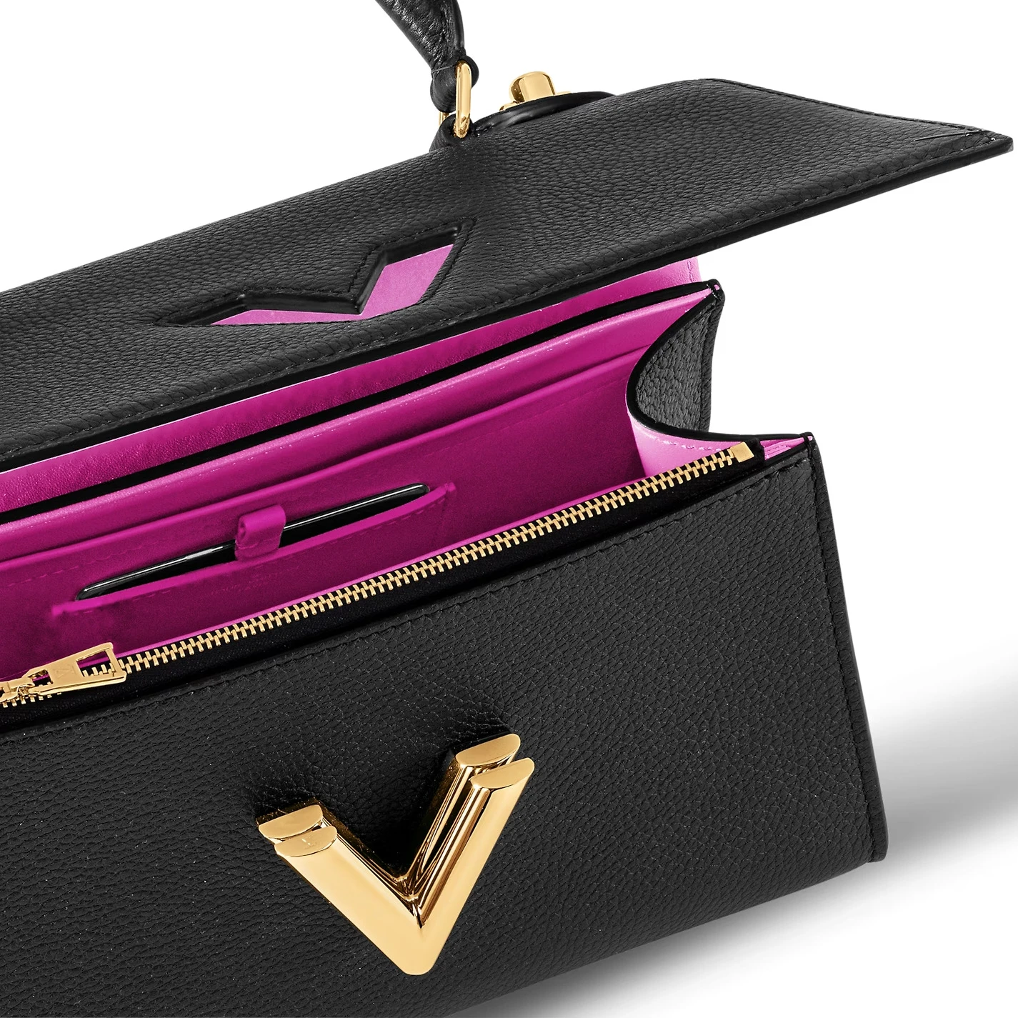 Lv belts replica Louis Vuitton Black M57093 Twist One Handle PM