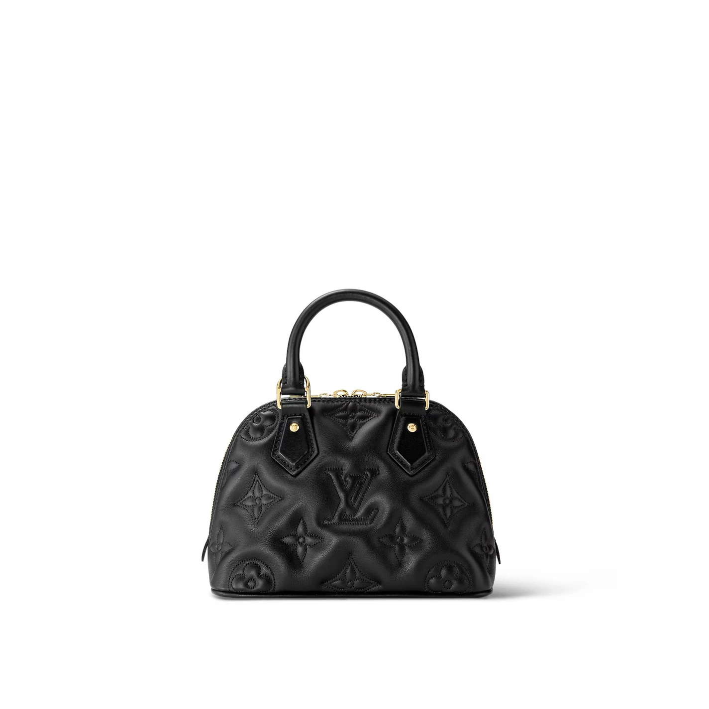 Replica bags lv Louis Vuitton Black M59793 Alma BB