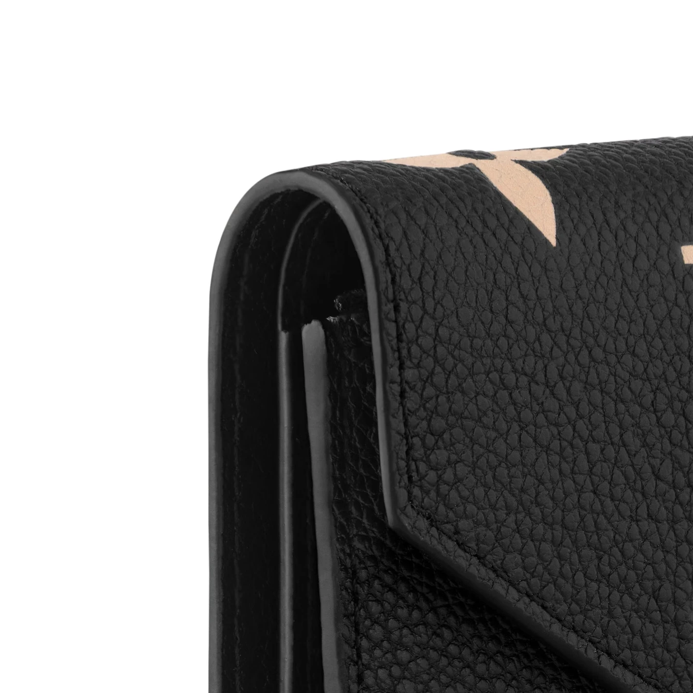 Replica bags Louis Vuitton Black Beige M80968 Victorine Wallet