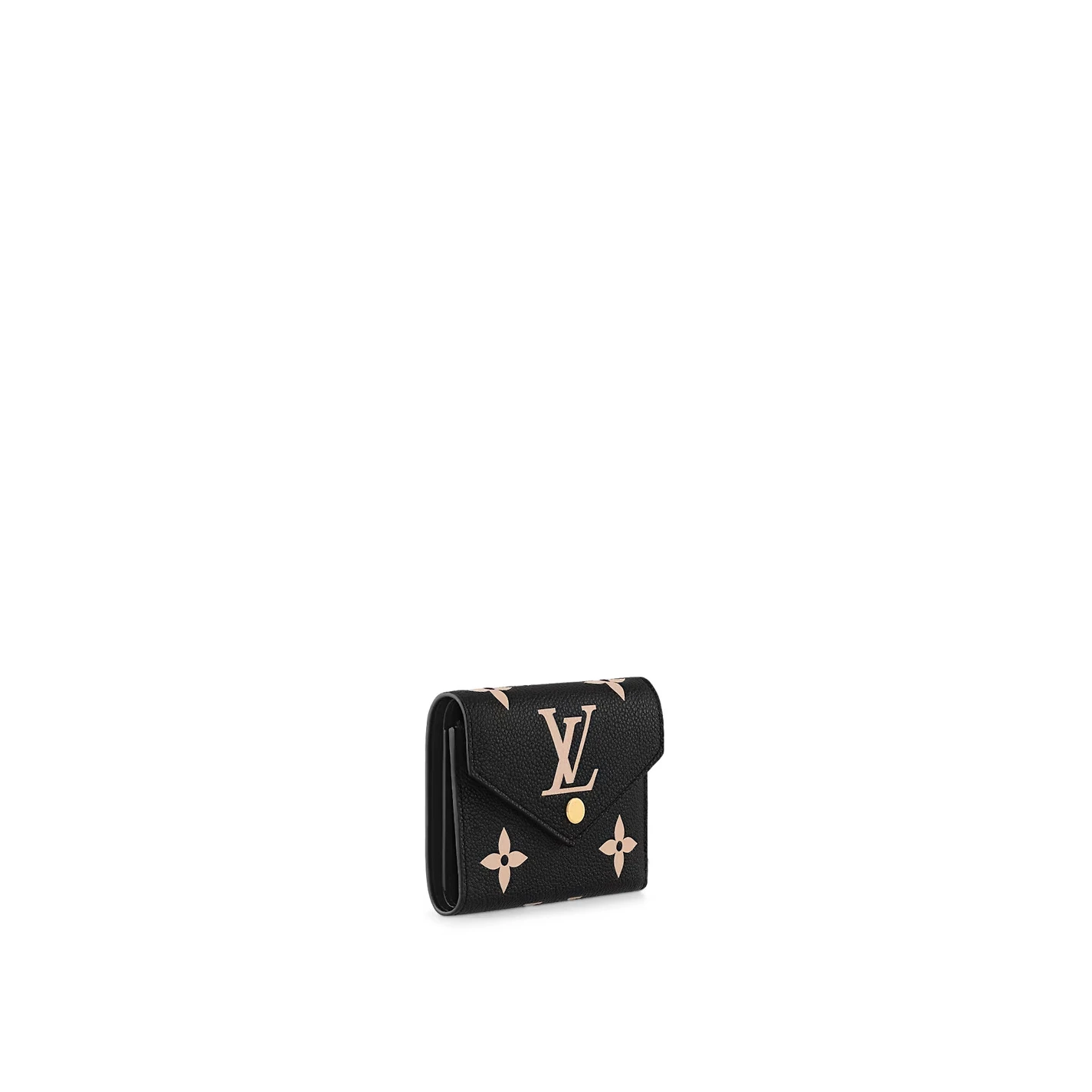Replica bags Louis Vuitton Black Beige M80968 Victorine Wallet