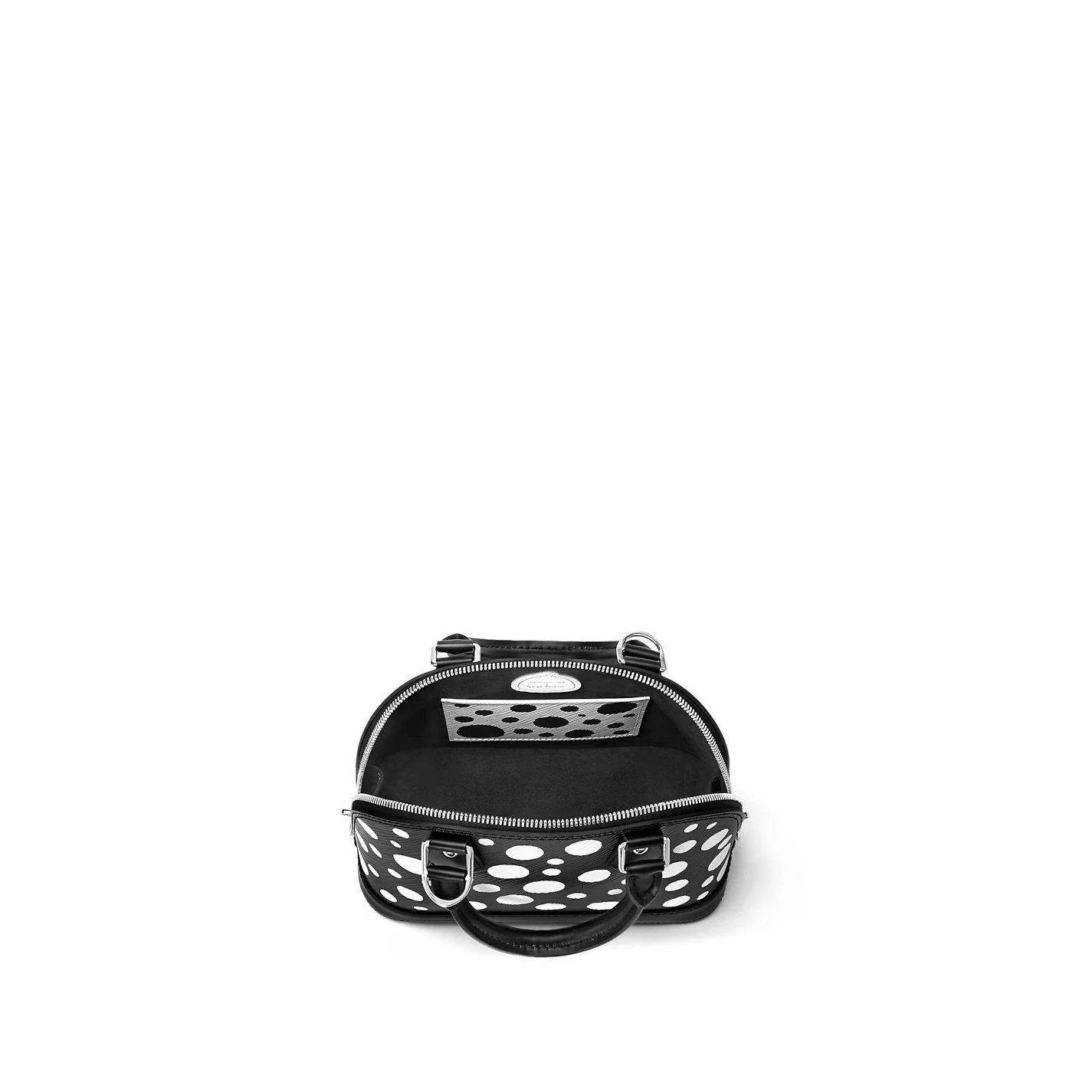 Replica bags Louis Vuitton Black White M21699 LV x YK Alma BB