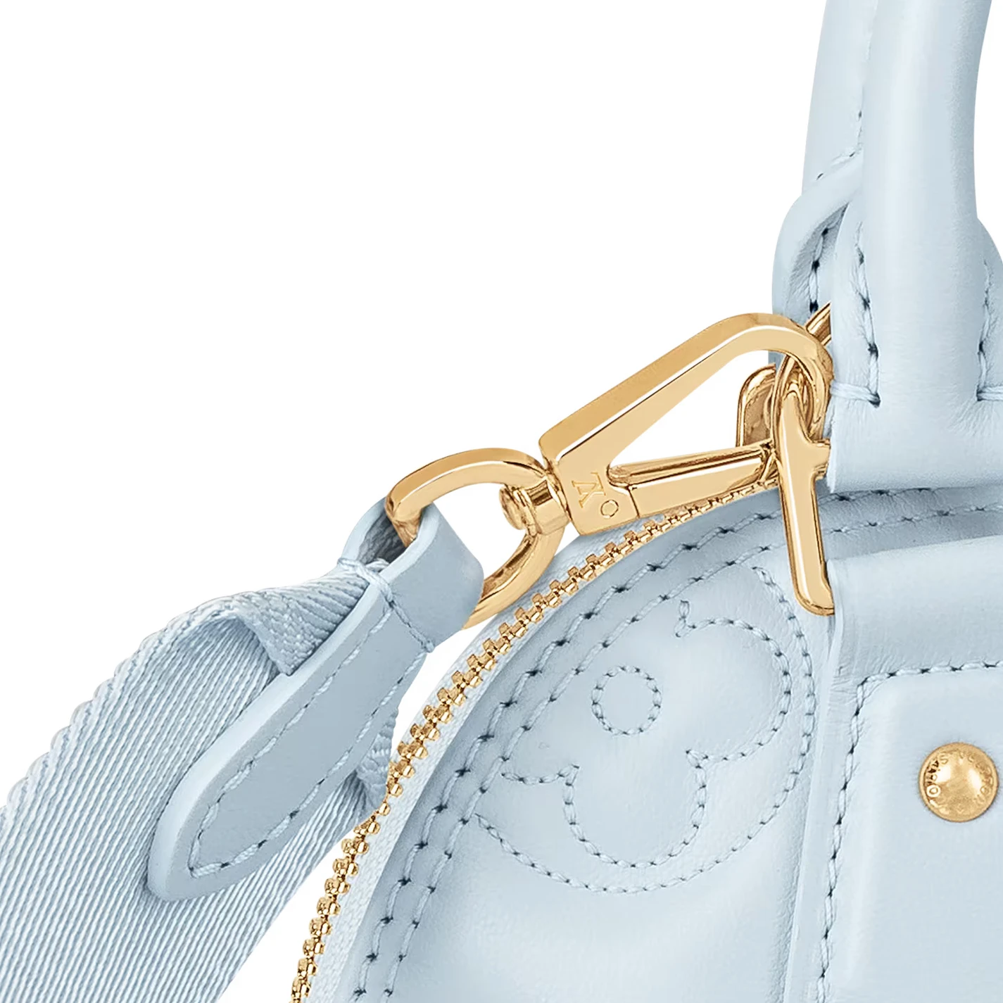 Replica bags Louis Vuitton Bleu Glacier Blue M59822 Alma BB