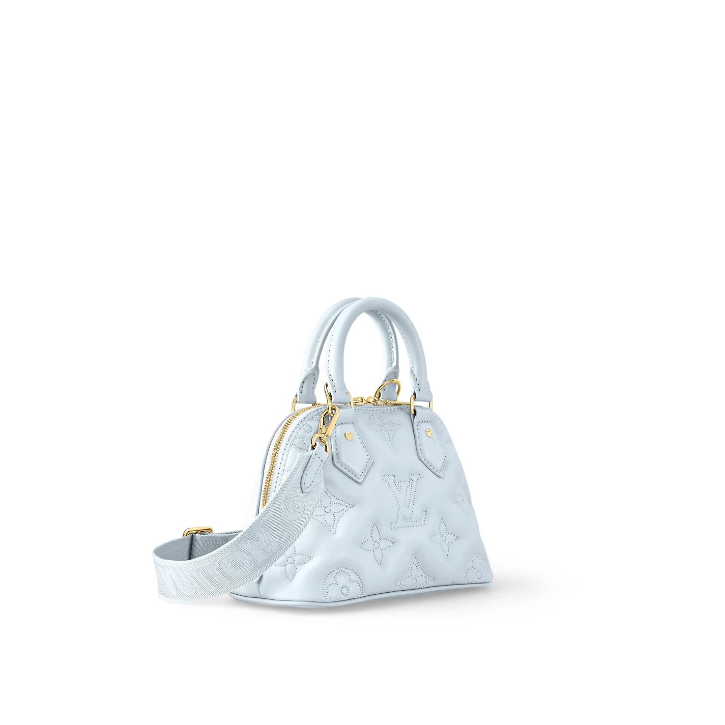 Replica bags Louis Vuitton Bleu Glacier Blue M59822 Alma BB