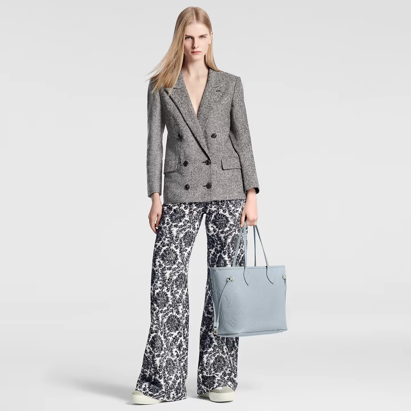 Top lv Louis Vuitton Blue Hour M46482 Neverfull MM