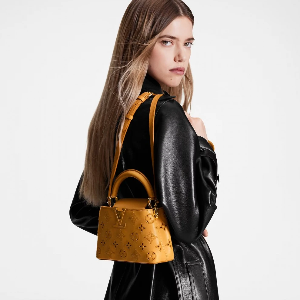 Replica bags Louis Vuitton Capucines MINI White M23456 Black M56669 Orange M22863