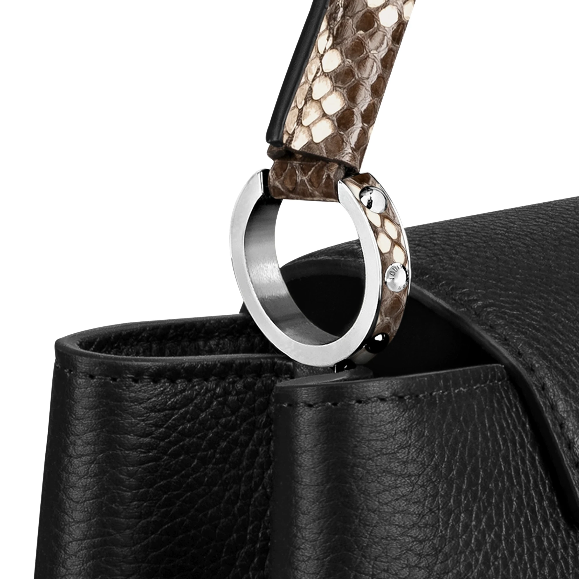 Louis vuitton locations Louis Vuitton Capucines MM Black N92800