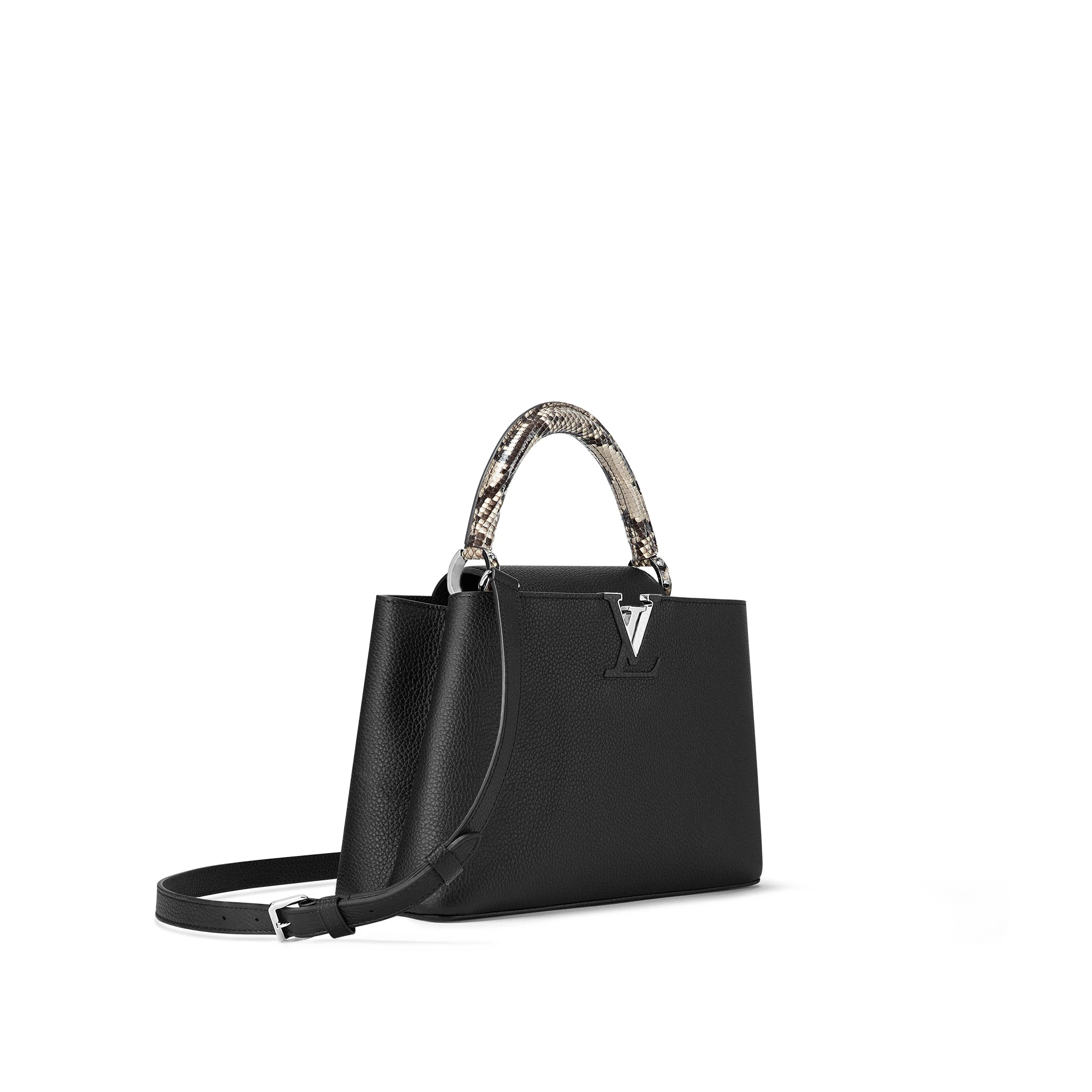 Louis vuitton locations Louis Vuitton Capucines MM Black N92800