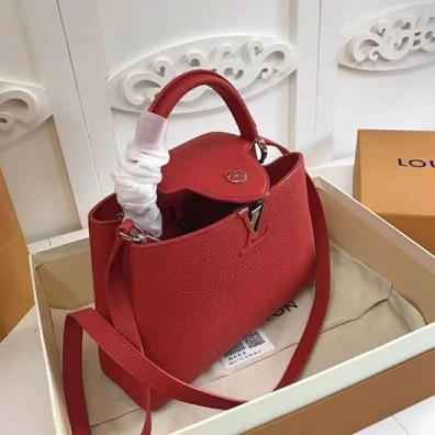 Replica bags lv Louis Vuitton Capucines MM M94754