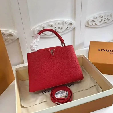 Replica bags lv Louis Vuitton Capucines MM M94754