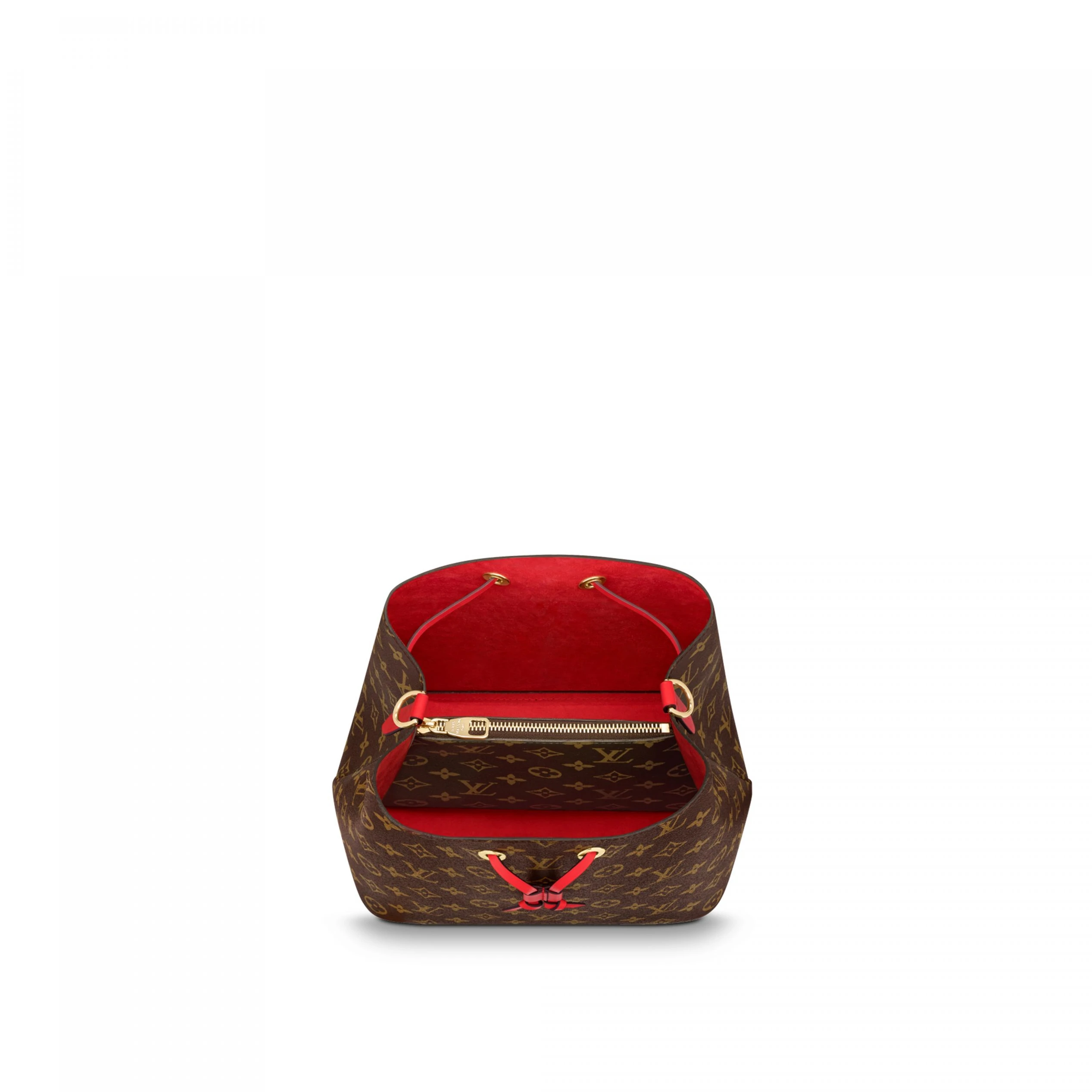 Replica bags lv Louis Vuitton Coquelicot Red Néonoé M44021