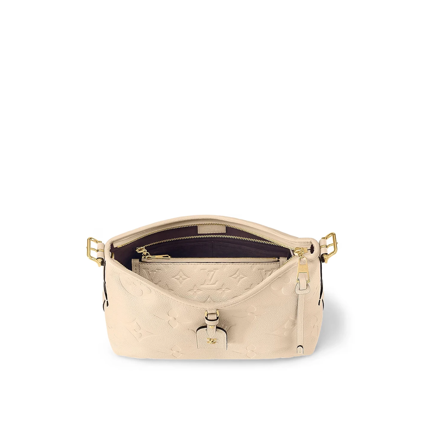 Top lv Louis Vuitton Crème Beige M46293 CarryAll PM
