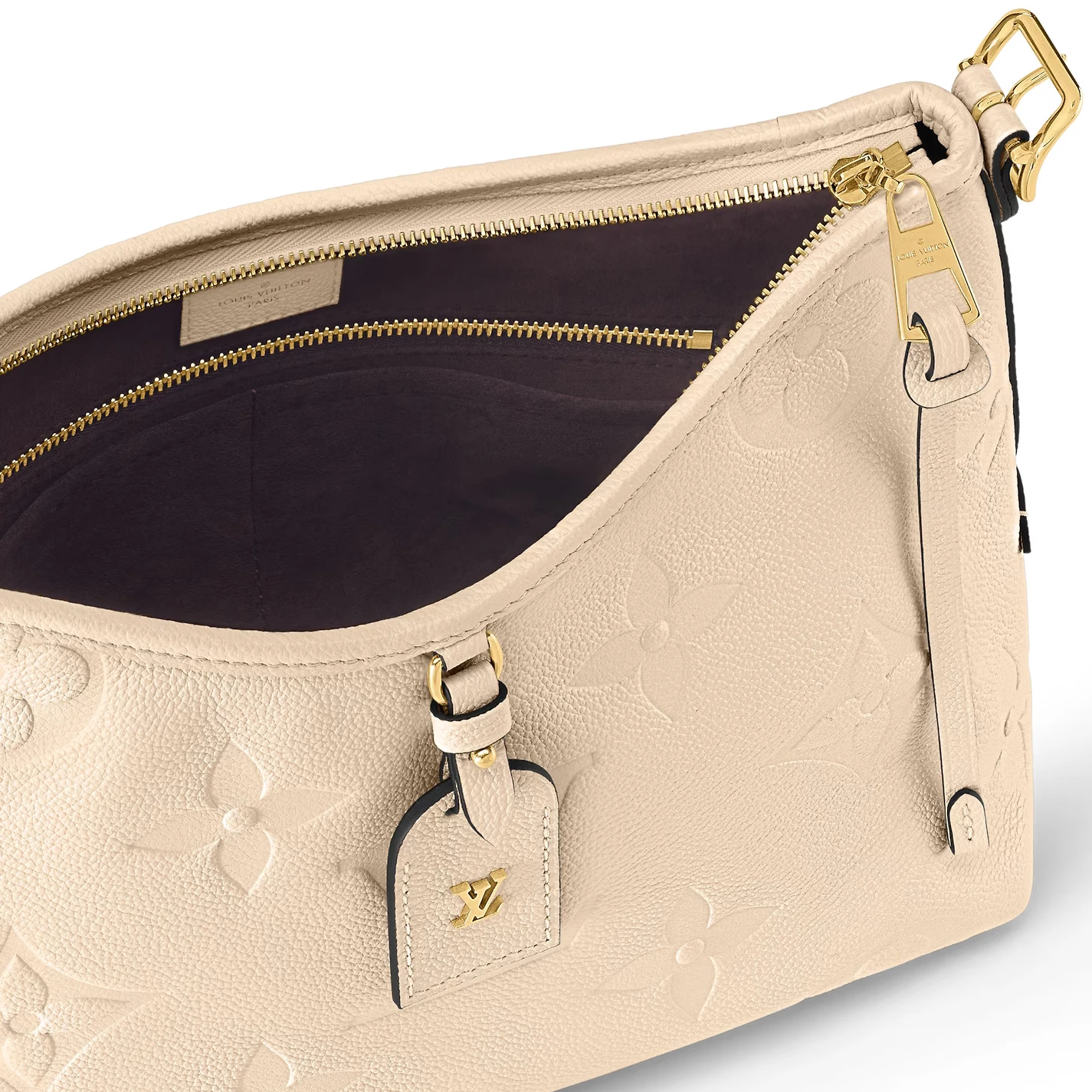 Top lv Louis Vuitton Crème Beige M46293 CarryAll PM