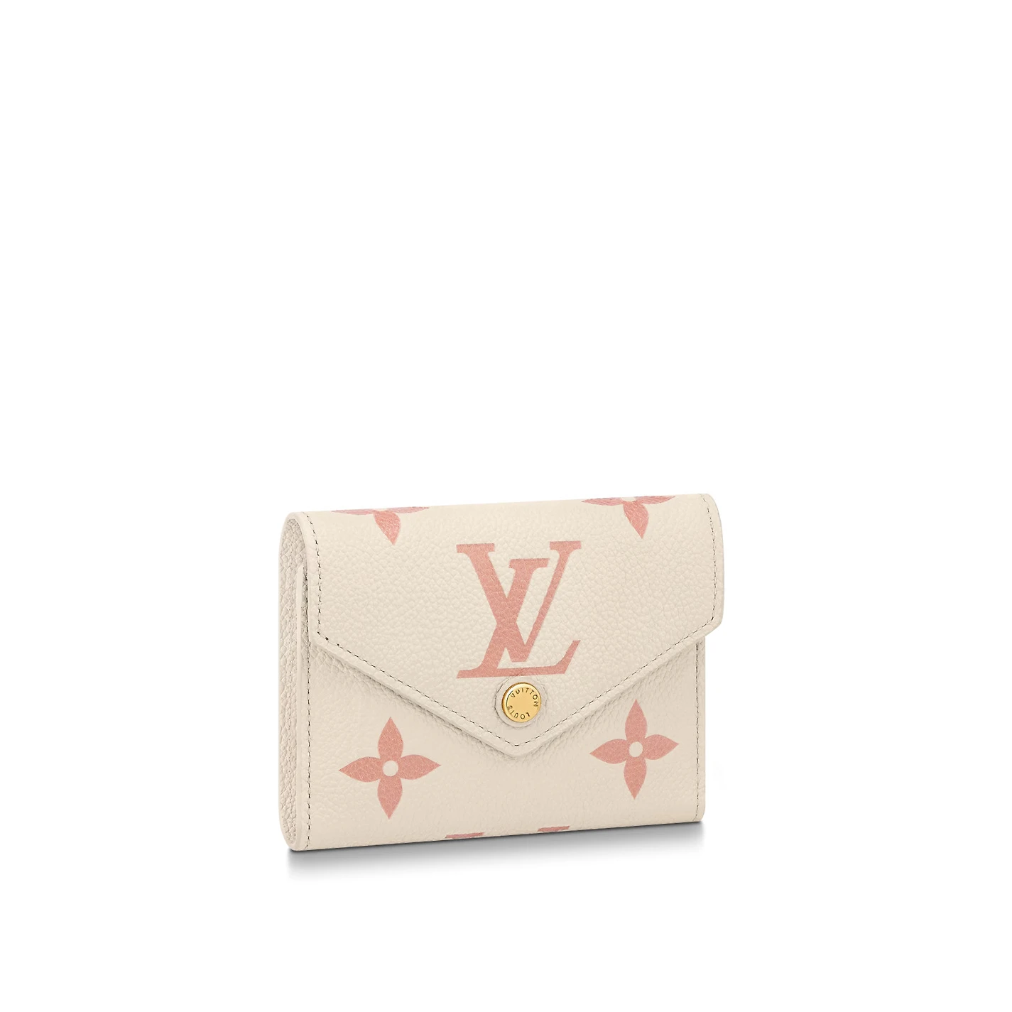 Louis Vuitton Crème   Rose Trianon M82062 Victorine Wallet
