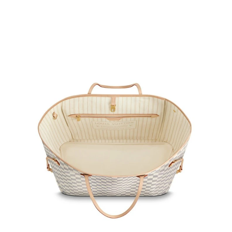 Louis vuitton locations Louis Vuitton Damier Azur Canvas Neverfull GM N41360